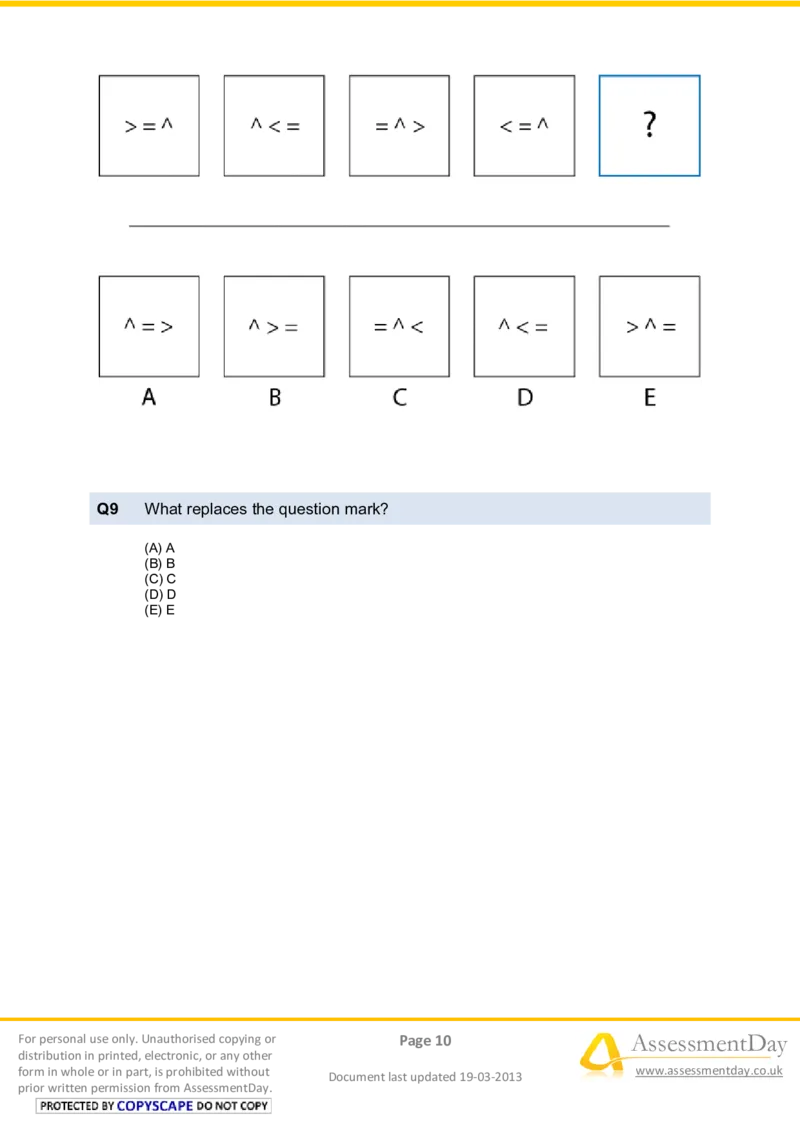InductiveReasoningTest5-Questions_2025春招题库汇总_十大行测题库_2023年十大热门题库更新中_05、TalentQ汇总_TalentQ笔试题库中文_TalentQ（图文版-参考）_2选看通用测试题，适用于TalentQ（N多题）