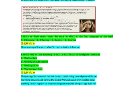 Aspectsverbal_2025春招题库汇总_十大行测题库_2023年十大热门题库更新中_05、TalentQ汇总_TalentQ笔试题库英文_03、英文-解析版_verbal文字版