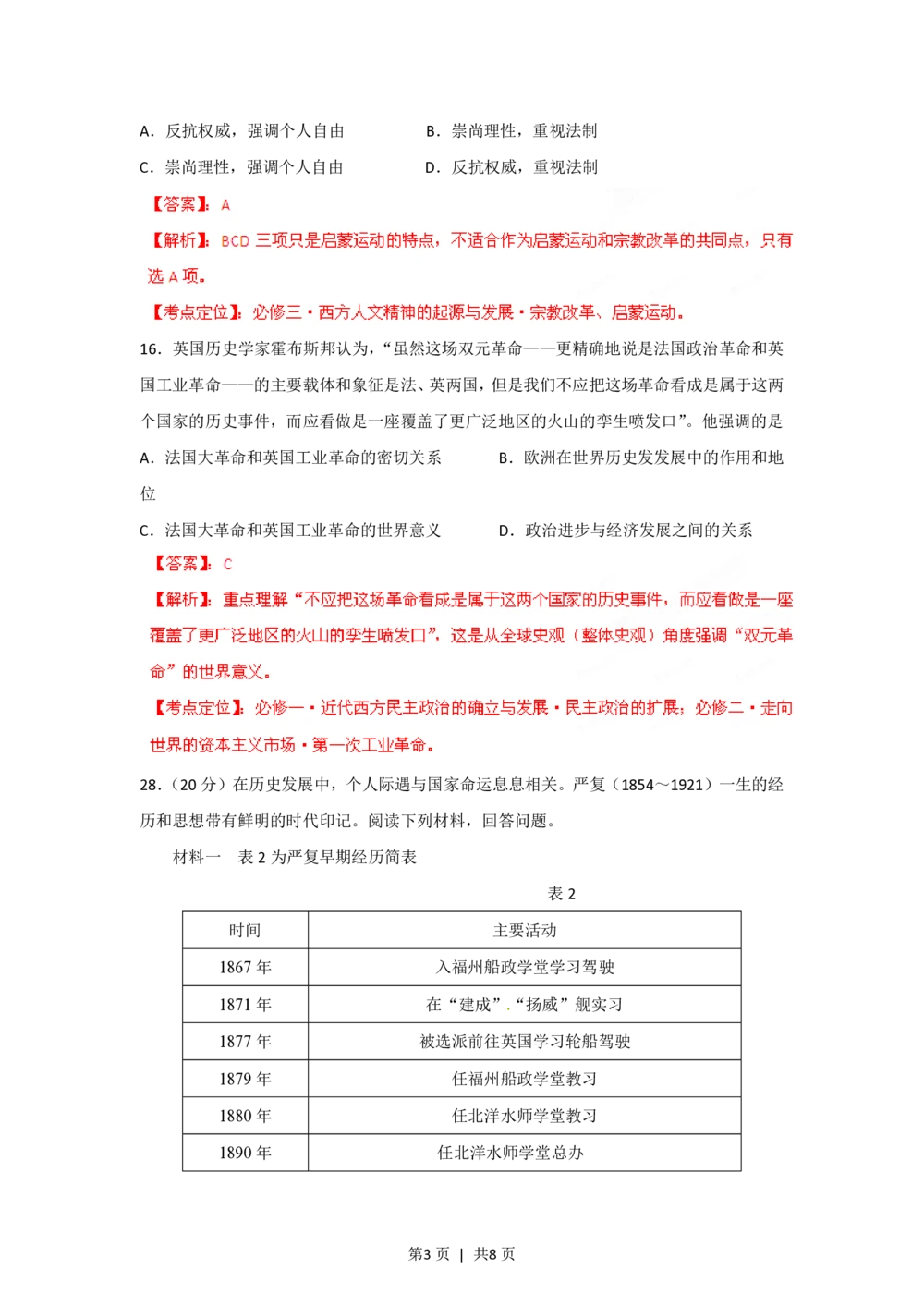 2012年高考历史试卷（山东）（解析卷）_历史历年高考真题_新&middot;PDF版2008-2025&middot;高考历史真题_历史（按年份分类）2008-2025_2012&middot;历史高考真题
