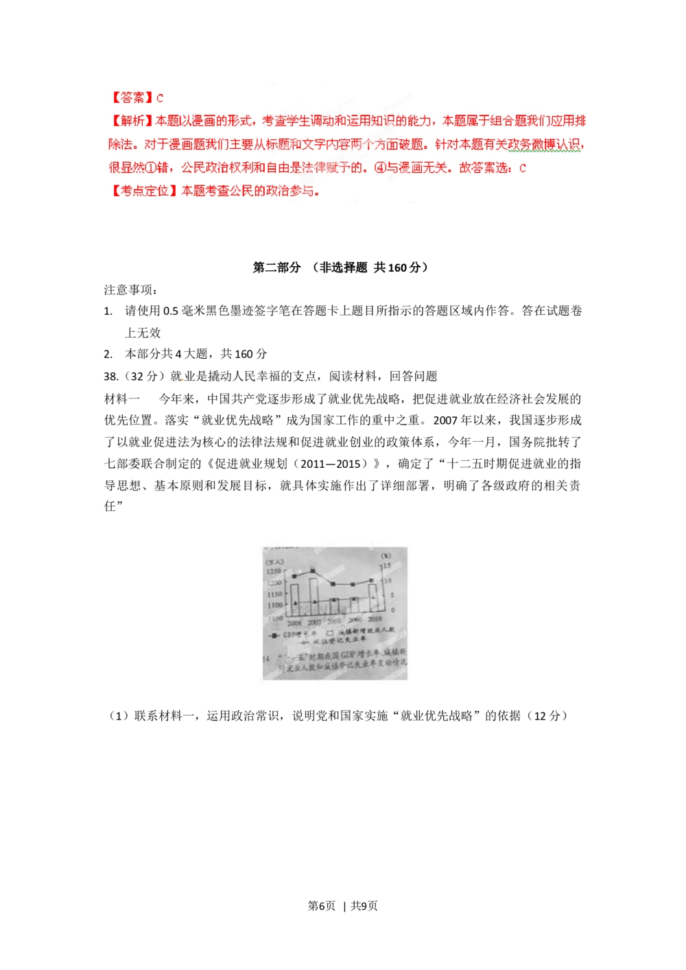 2012年高考政治试卷（四川）（解析卷）_政治历年高考真题_新&middot;Word版2008-2025&middot;高考政治真题_政治（按年份分类）2008-2025_2012&middot;政治高考真题