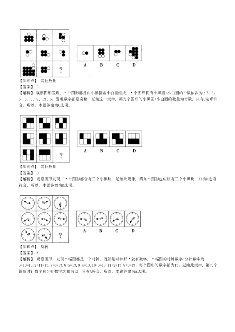 EPI综合能力题库----图形推理习题精选300道详解_2025春招题库汇总_十大行测题库_2023年十大热门题库更新中_09、易考汇总_EPI能力测试部分_EPI综合能力题库----图形推理习题精选300道详解