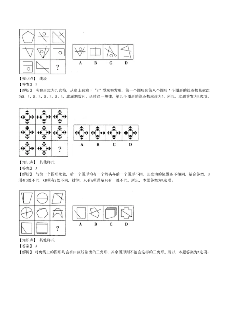 EPI综合能力题库----图形推理习题精选300道详解_2025春招题库汇总_十大行测题库_2023年十大热门题库更新中_09、易考汇总_EPI能力测试部分_EPI综合能力题库----图形推理习题精选300道详解