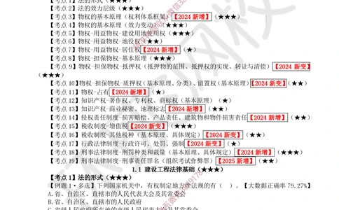 02.2025一建法规精题必练-第2讲-第1章建设工程基本法律知识（1）_2026年一级建造师_2026年一建法规_2025年一建法规SVIP_03-习题精析✿实战特训✿模考通关_21