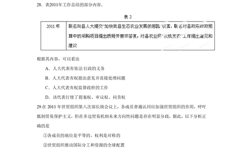 2012年高考政治试卷（广东）（空白卷）_政治历年高考真题_新&middot;PDF版2008-2025&middot;高考政治真题_政治（按试卷类型分类）2008-2025_自主命题卷&middot;政治（2008-2025）