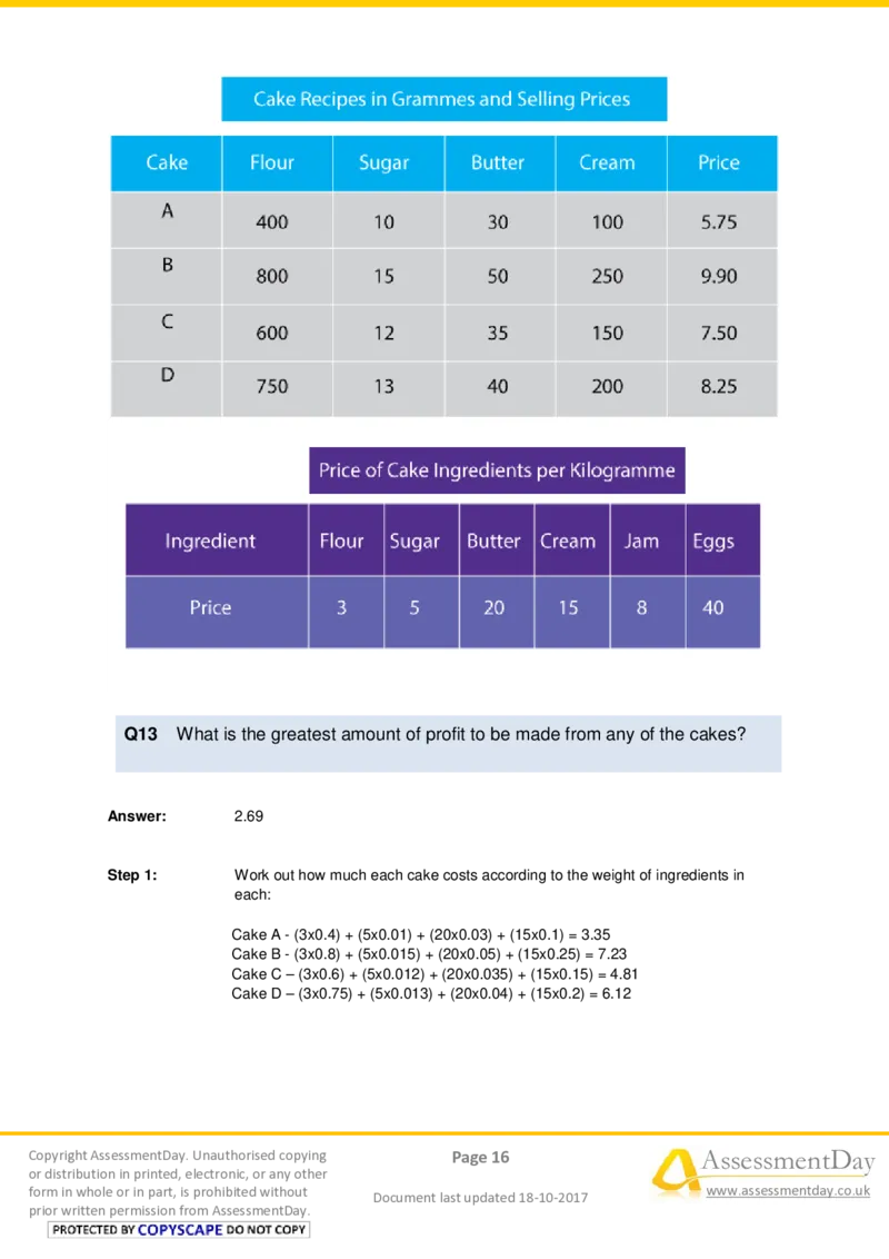 NumericalCriticalReasoningTest9-Solutions_2025春招题库汇总_十大行测题库_2023年十大热门题库更新中_05、TalentQ汇总_TalentQ测试题（适合大多数外资银行以及其他企业）_NumericalReasoning
