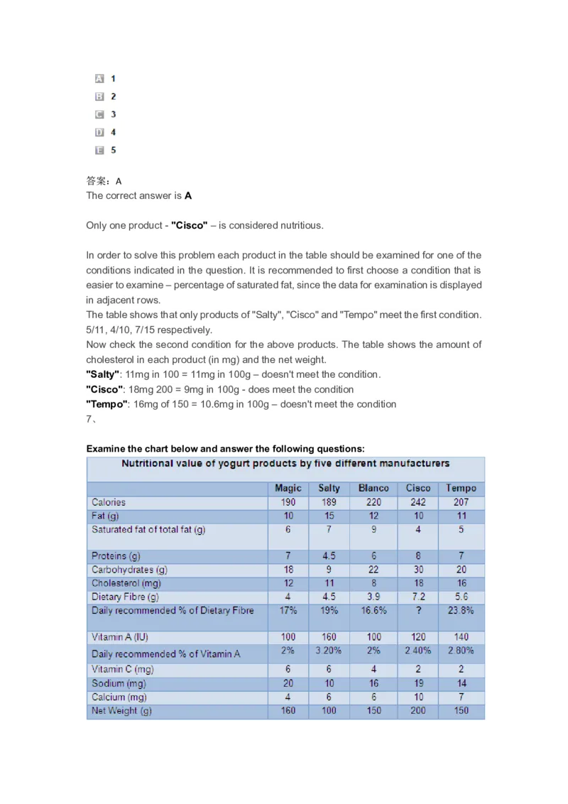 NumericalReasoningPractice#06_2025春招题库汇总_快消题库-1_快消汇总_2023高露洁最新题库_CEBS－HL往年题库_Numerical-MixedQuestions(13)