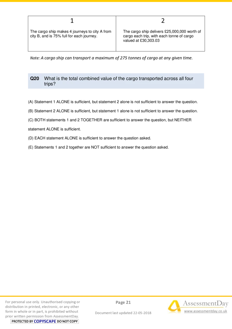 AdvancedNumericalReasoning2-Questions_2025春招题库汇总_十大行测题库_2023年十大热门题库更新中_05、TalentQ汇总_TalentQ测试题（适合大多数外资银行以及其他企业）_NumericalReasoning