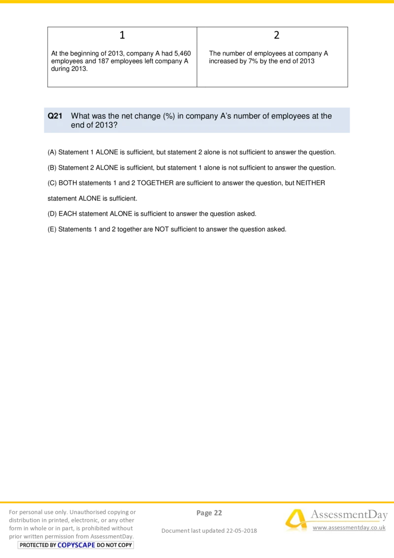 AdvancedNumericalReasoning2-Questions_2025春招题库汇总_十大行测题库_2023年十大热门题库更新中_05、TalentQ汇总_TalentQ测试题（适合大多数外资银行以及其他企业）_NumericalReasoning