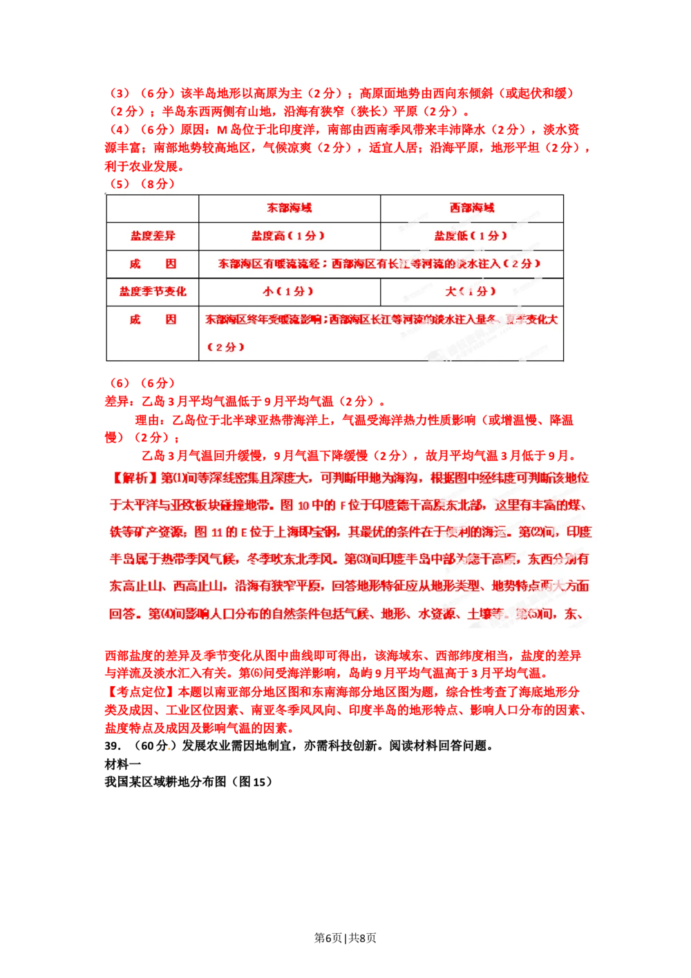 2012年高考地理试卷（四川）（解析卷）_地理历年高考真题_新&middot;Word版2008-2025&middot;高考地理真题_地理（按年份分类）2008-2025_2012&middot;地理高考真题