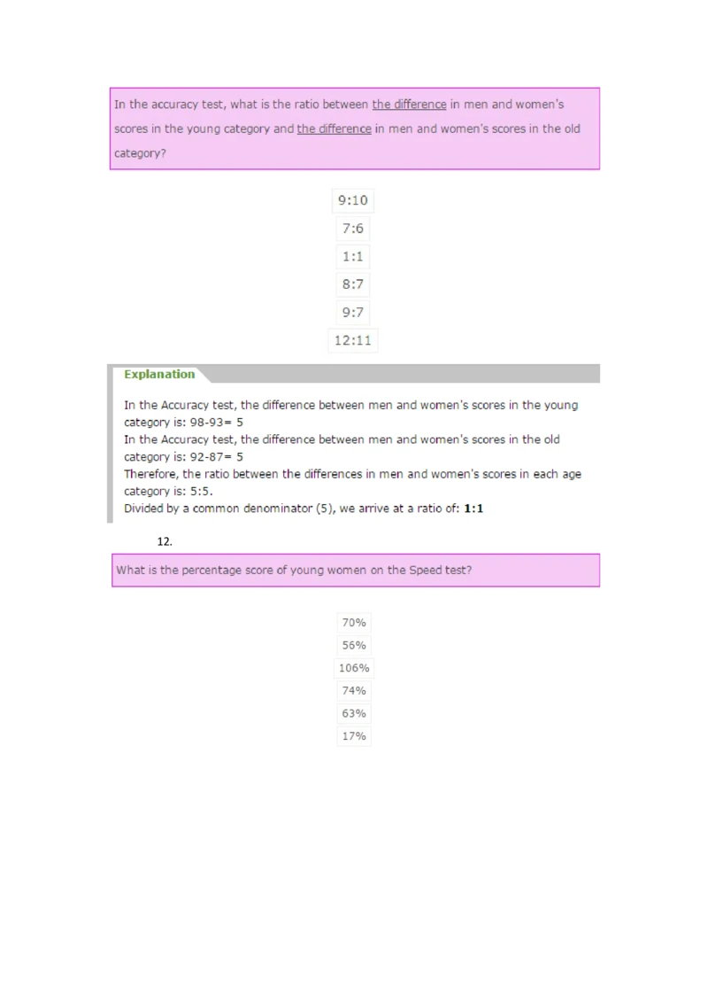 AspectsNumerical#3完成_2025春招题库汇总_快消题库-1_快消汇总_2023金佰利最新题库（TalentQ）_TalentQ笔试题库_AspectsNumerical