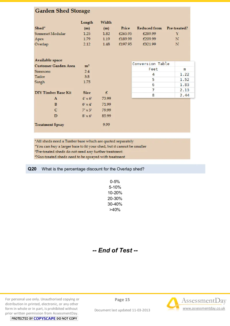 NumericalReasoningTest14-Questions_2025春招题库汇总_八大题库-1_04八大汇总_信永中和_专业题综合知识-参考_英文题_NumericalReasoningTests