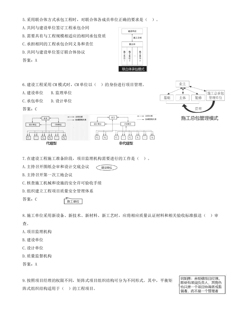 01.01-单项选择题01-10_2026年一级建造师_2026年一建管理_2025年一建管理SVIP_03-习题精析✿实战特训✿模考通关_28-管理《真题解析班》金月SMR