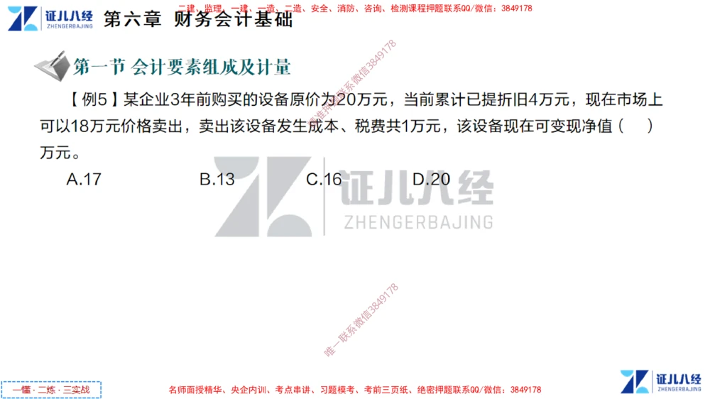 (4)--一建经济点题映射03-讲义_2026年一级建造师_2026年一建经济_2025年一建经济SVIP_03-习题精析✿实战特训✿模考通关_54-经济《点题映射班》张云芳ZBJ