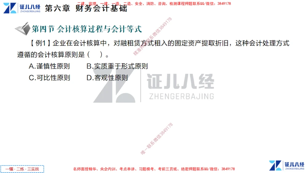 (4)--一建经济点题映射03-讲义_2026年一级建造师_2026年一建经济_2025年一建经济SVIP_03-习题精析✿实战特训✿模考通关_54-经济《点题映射班》张云芳ZBJ