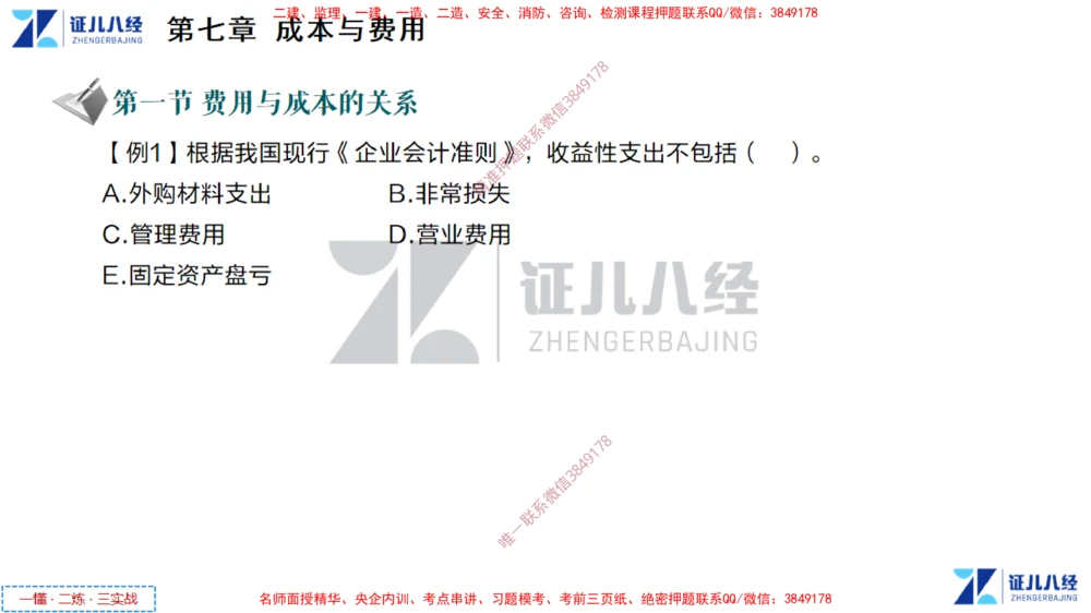 (4)--一建经济点题映射03-讲义_2026年一级建造师_2026年一建经济_2025年一建经济SVIP_03-习题精析✿实战特训✿模考通关_54-经济《点题映射班》张云芳ZBJ