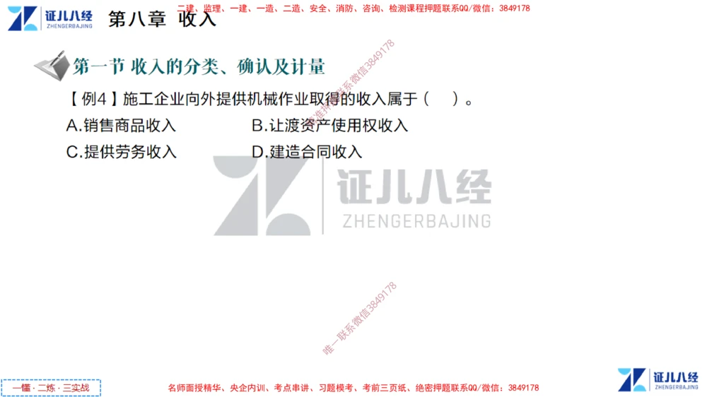 (4)--一建经济点题映射03-讲义_2026年一级建造师_2026年一建经济_2025年一建经济SVIP_03-习题精析✿实战特训✿模考通关_54-经济《点题映射班》张云芳ZBJ