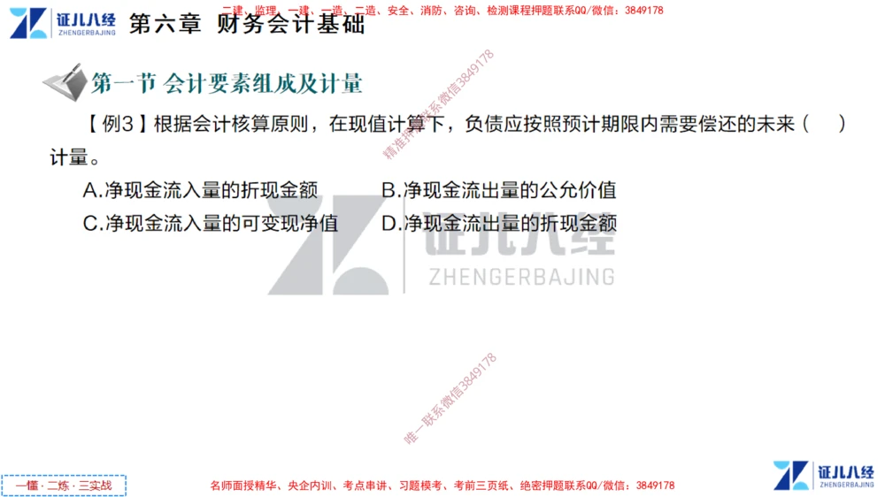 (4)--一建经济点题映射03-讲义_2026年一级建造师_2026年一建经济_2025年一建经济SVIP_03-习题精析✿实战特训✿模考通关_54-经济《点题映射班》张云芳ZBJ