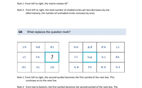 LogicalReasoningTest3-Solutions_2025春招题库汇总_八大题库-1_04八大汇总_信永中和_专业题综合知识-参考_英文题_LogicalReasoningTests