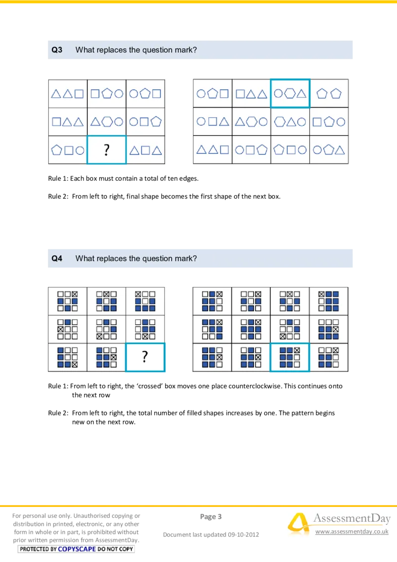 LogicalReasoningTest3-Solutions_2025春招题库汇总_八大题库-1_04八大汇总_信永中和_专业题综合知识-参考_英文题_LogicalReasoningTests