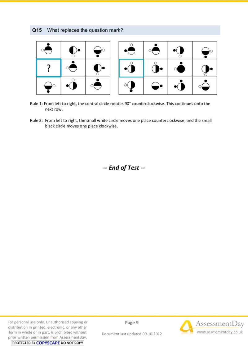 LogicalReasoningTest3-Solutions_2025春招题库汇总_八大题库-1_04八大汇总_信永中和_专业题综合知识-参考_英文题_LogicalReasoningTests