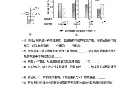 2012年高考生物试卷（北京）（空白卷）_生物历年高考真题_新&middot;Word版2008-2025&middot;高考生物真题_生物（按年份分类）2008-2025_2012&middot;高考生物真题