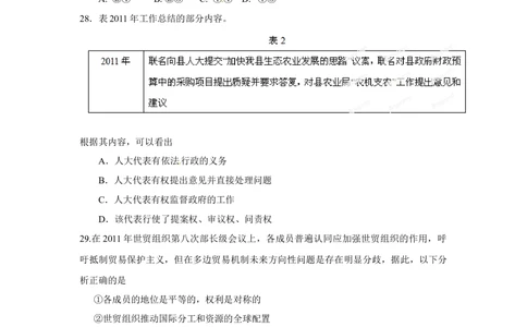 2012年高考政治试卷（广东）（空白卷）_政治历年高考真题_新&middot;Word版2008-2025&middot;高考政治真题_政治（按试卷类型分类）2008-2025_自主命题卷&middot;政治（2008-2025）