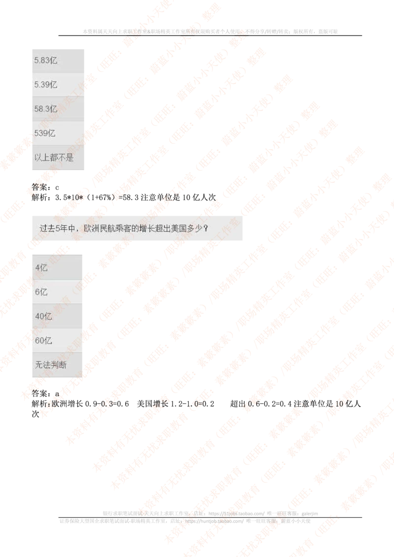 ceb（shl）-数字推理题（num）汇总及答案解析(1)_2025春招题库汇总_十大行测题库_2023年十大热门题库更新中_11、SH-1汇总_PWC重点内容（也适用于其他公司）_Numerical重点_突击题库