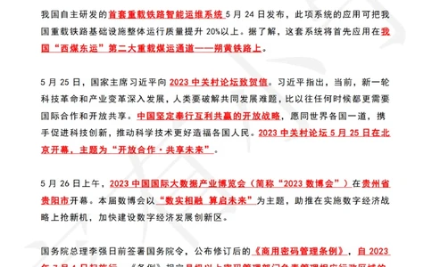 2023年05月第4周时政热点（国内+国际）_三桶油_中海油_中海油_2023年时政持续更新_2023年时政资料这里更新_05月