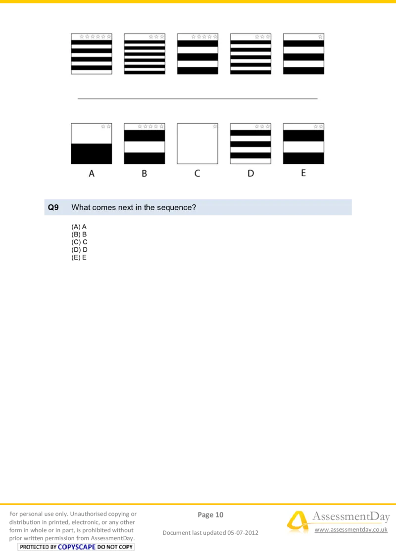 InductiveReasoningTest11-Questions_2025春招题库汇总_十大行测题库_2023年十大热门题库更新中_05、TalentQ汇总_TalentQ笔试题库中文_TalentQ（图文版-参考）_2选看通用测试题，适用于TalentQ（N多题）