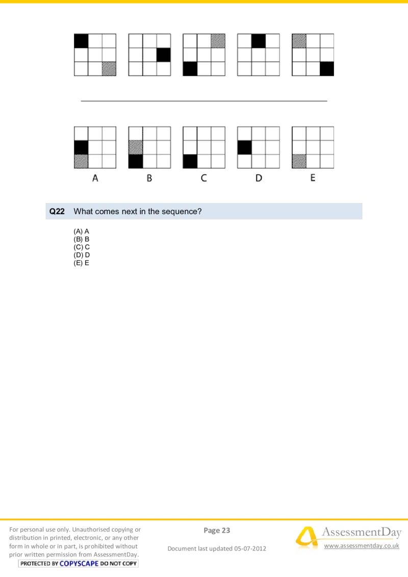 InductiveReasoningTest11-Questions_2025春招题库汇总_十大行测题库_2023年十大热门题库更新中_05、TalentQ汇总_TalentQ笔试题库中文_TalentQ（图文版-参考）_2选看通用测试题，适用于TalentQ（N多题）