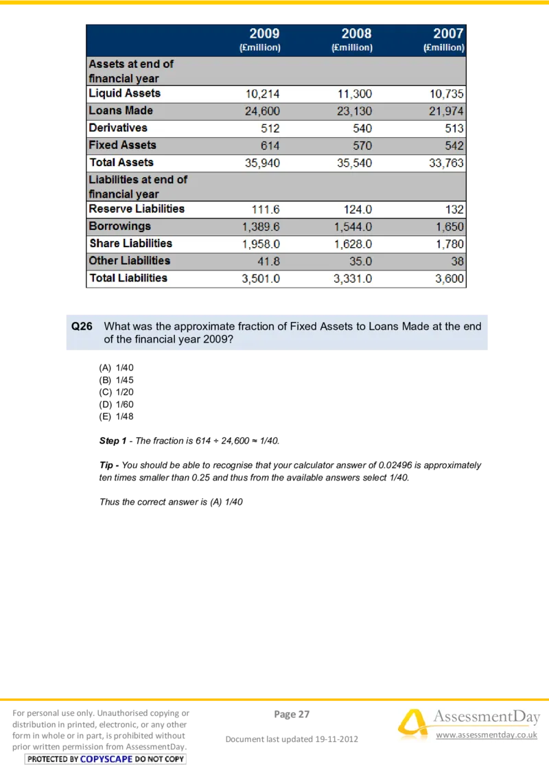 NumericalReasoningTest12-Solutions_2025春招题库汇总_八大题库-1_04八大汇总_信永中和_专业题综合知识-参考_英文题_NumericalReasoningTests