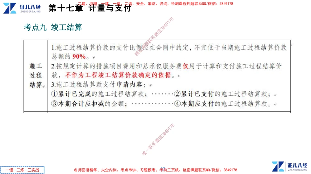 (9)--一建经济点题映射08-讲义_2026年一级建造师_2026年一建经济_2025年一建经济SVIP_03-习题精析✿实战特训✿模考通关_54-经济《点题映射班》张云芳ZBJ