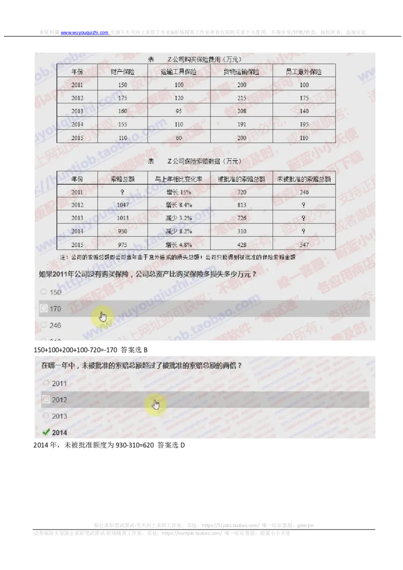 IQTZD题型-资料分析真题汇总及答案解析_2025春招题库汇总_国企题库_中航信托_2020年真题题库_2020年IQTZD题库（带答案和解析）