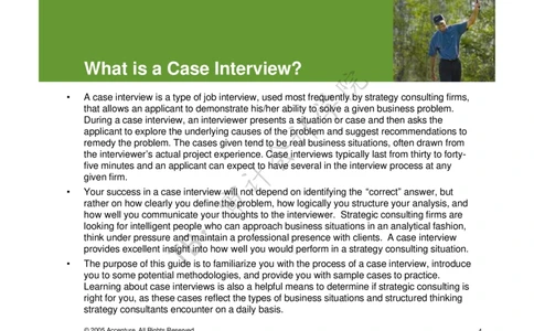 AccentureStrategy_CaseWorkbook_2025春招题库汇总_四大case题库_2023四大面试资料（免费更新3个月）_模型&方法论（学习case分析思路）_方法