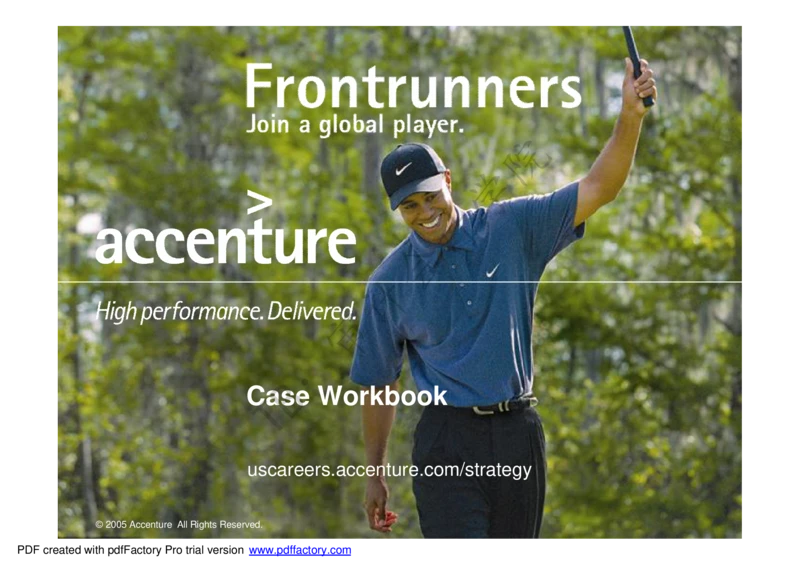 AccentureStrategy_CaseWorkbook_2025春招题库汇总_四大case题库_2023四大面试资料（免费更新3个月）_模型&方法论（学习case分析思路）_方法