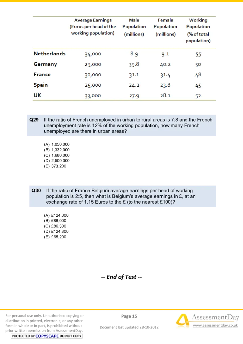 NumericalReasoningTest10-Questions_2025春招题库汇总_八大题库-1_04八大汇总_信永中和_专业题综合知识-参考_英文题_NumericalReasoningTests