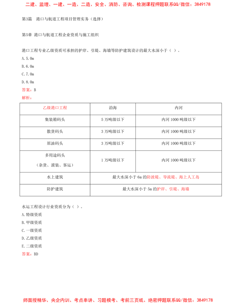 08.08-第3篇-第5章-港口与航道工程企业资质与施工组织-第6章-工程招标投标与合同管理-第7章-施工进度管理-第8章-施工质量管理_2026年一级建造师_2026年一建港航_2025年一建港航SVIP_435