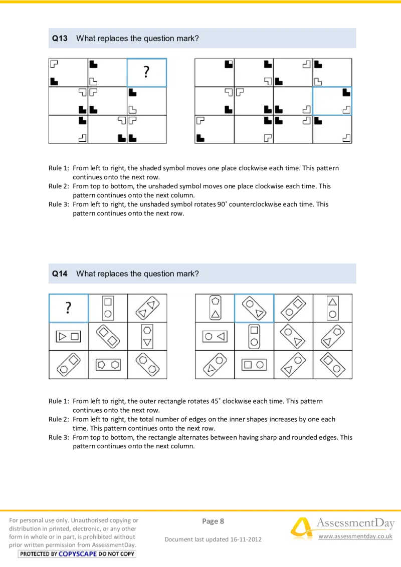 LogicalReasoningTest7-Solutions_2025春招题库汇总_十大行测题库_2023年十大热门题库更新中_05、TalentQ汇总_TalentQ笔试题库中文_TalentQ（图文版-参考）_2选看通用测试题，适用于TalentQ（N多题）