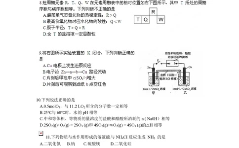 2012年高考化学试卷（福建）（空白卷）_历年高考真题合集_化学历年高考真题_新&middot;PDF版2008-2025&middot;高考化学真题_化学（按省份分类）2008-2025_2012-2024&middot;（福建）化学高考真题