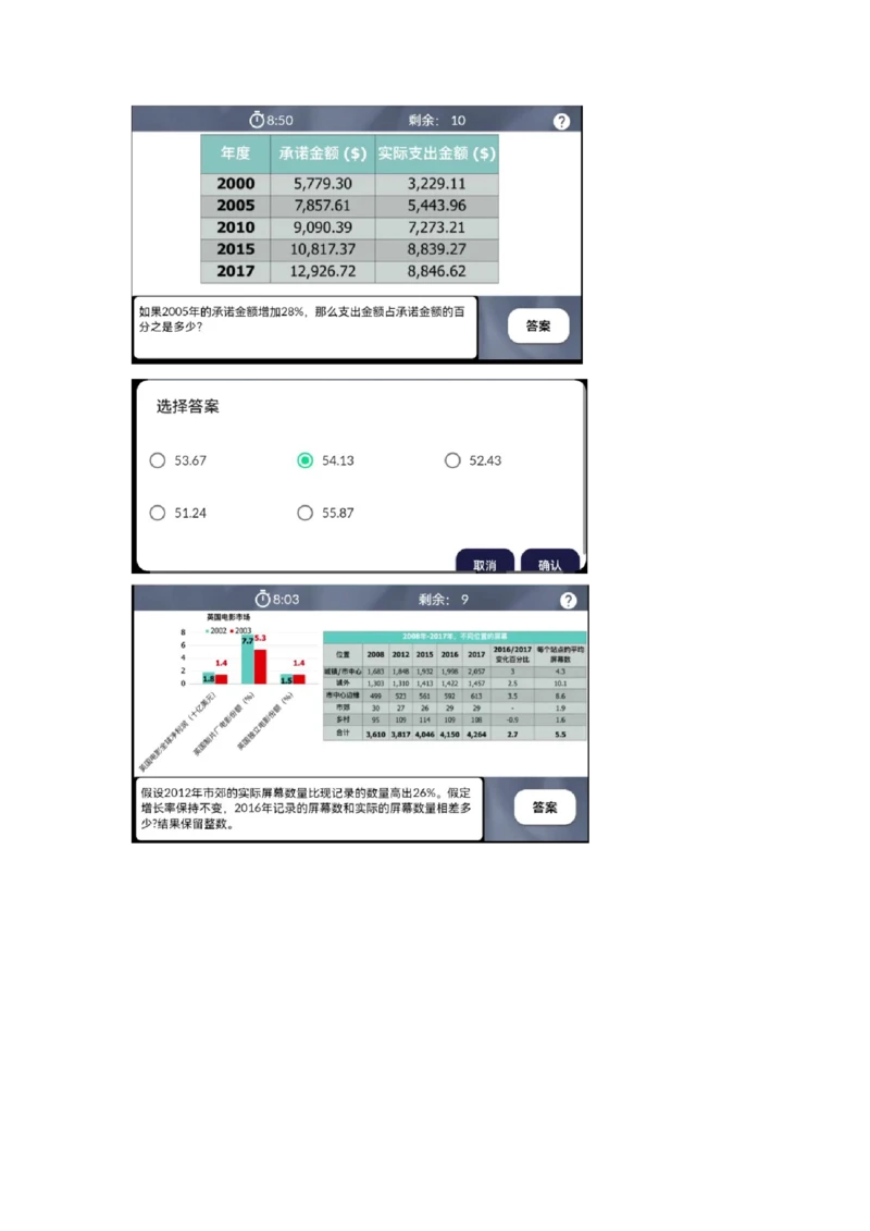 2023图表计算题_2025春招题库汇总_四大题库2_毕马威KPMG2_2023毕马威