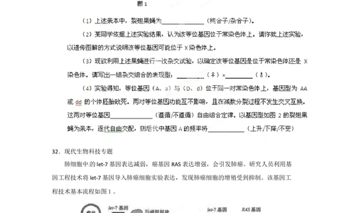 2012年高考生物试卷（福建）（空白卷）_生物历年高考真题_新&middot;Word版2008-2025&middot;高考生物真题_生物（按省份分类）2008-2025_2012-2024&middot;（福建）生物高考真题