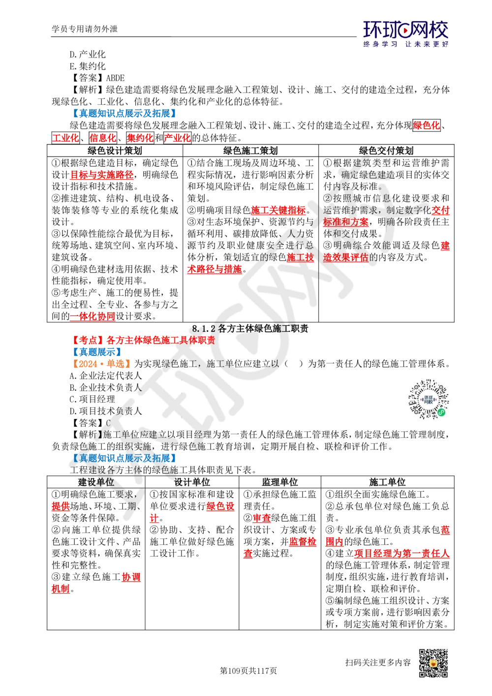 01.2025环球网校一级建造师《建设工程项目管理》真题透析_2026年一级建造师_2026年一建管理_2025年一建管理SVIP_03-习题精析✿实战特训✿模考通关_49-管理《真题透析班》池亚红HQ