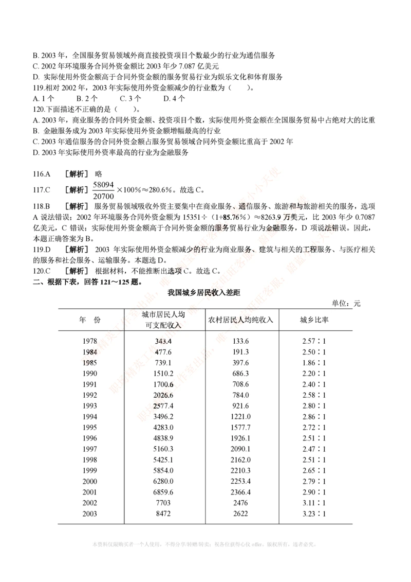 4.通用能力(行测)--资料分析题库+解析☆☆☆_三桶油_中国石油_中石油笔试_笔试。！_2-通用能力_招聘笔试最新练习题库