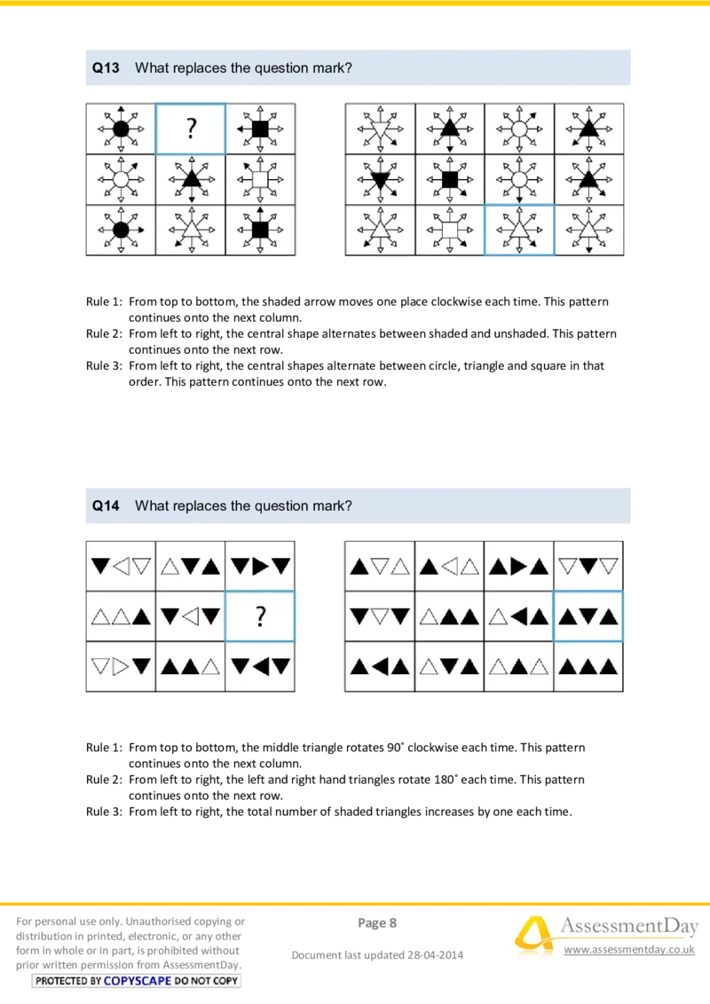 LogicalReasoningTest8-Solutions_2025春招题库汇总_八大题库-1_04八大汇总_信永中和_专业题综合知识-参考_英文题_LogicalReasoningTests