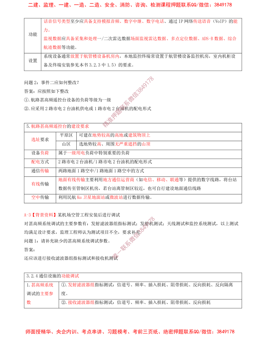 05.05-习题带练（五）_2026年一级建造师_2026年一建民航_2025年一建民航SVIP_03-习题精析✿实战特训✿模考通关_04-民航《习题带练班》高永志SMR