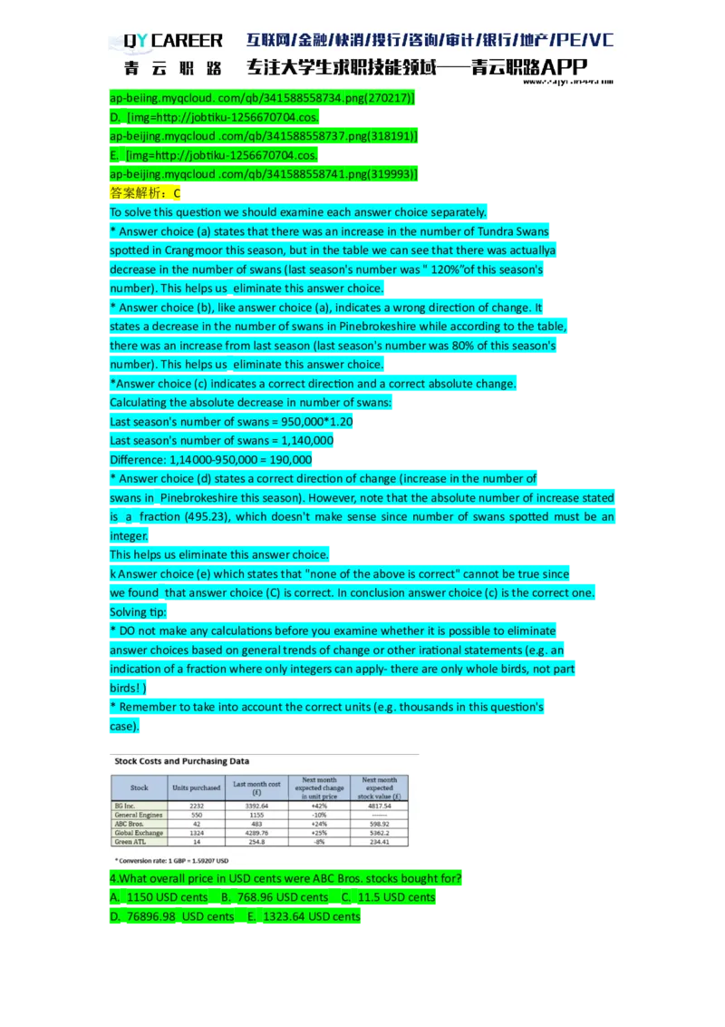 NumericalExtraPractice_2025春招题库汇总_十大行测题库_2023年十大热门题库更新中_05、TalentQ汇总_TalentQ笔试题库英文_03、英文-解析版_numerical文字版