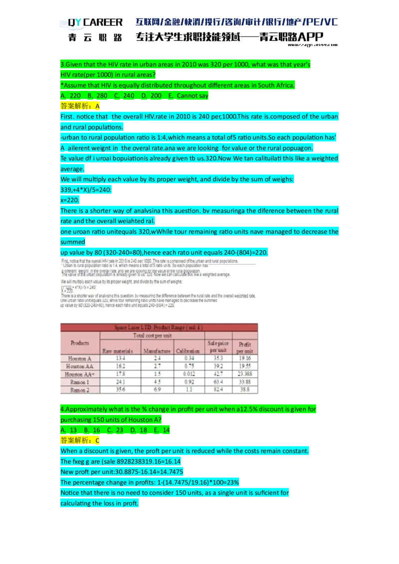 NumericalExtraPractice_2025春招题库汇总_十大行测题库_2023年十大热门题库更新中_05、TalentQ汇总_TalentQ笔试题库英文_03、英文-解析版_numerical文字版