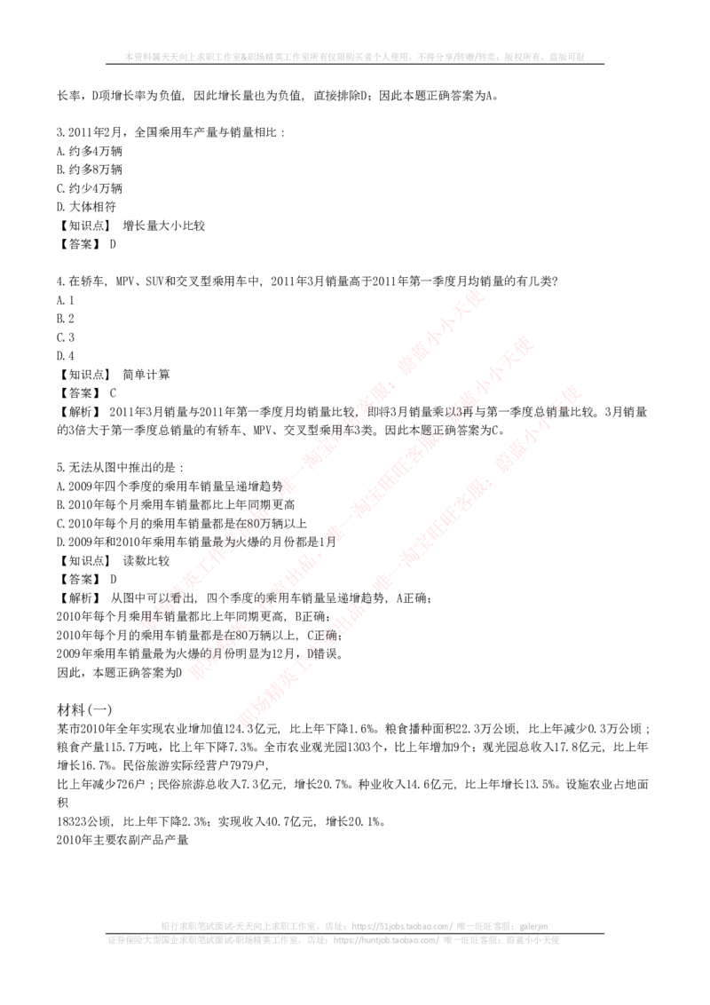 EPI综合能力题库----资料分析题库和解析_2025春招题库汇总_十大行测题库_2023年十大热门题库更新中_04、菁客汇总_尼尔森_尼尔森_尼尔森EPI综合能力题库----资料分析题库和解析