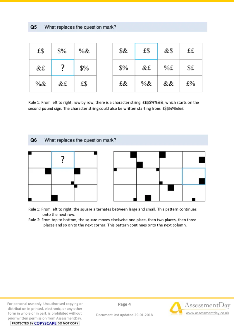 LogicalReasoningTest1-Solutions_2025春招题库汇总_十大行测题库_2023年十大热门题库更新中_05、TalentQ汇总_TalentQ测试题（适合大多数外资银行以及其他企业）_LogicalReasoning