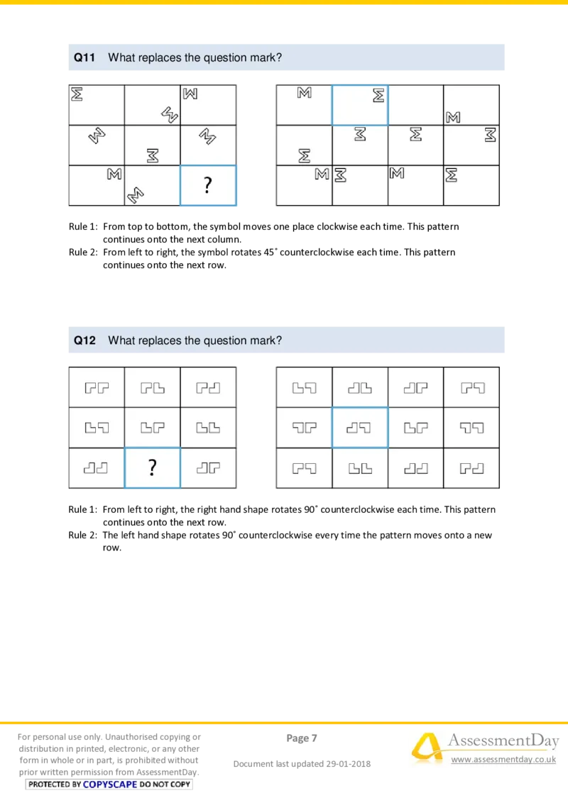 LogicalReasoningTest1-Solutions_2025春招题库汇总_十大行测题库_2023年十大热门题库更新中_05、TalentQ汇总_TalentQ测试题（适合大多数外资银行以及其他企业）_LogicalReasoning